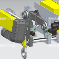 玉柏三維設計專業行車起重設備